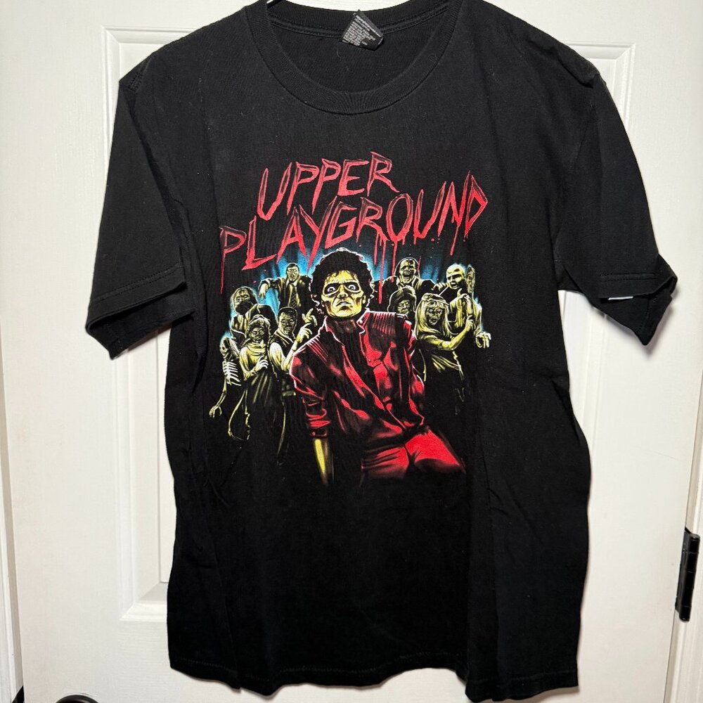 Upper Playground Michael Jackson Thriller Graphic Tee Shirt
